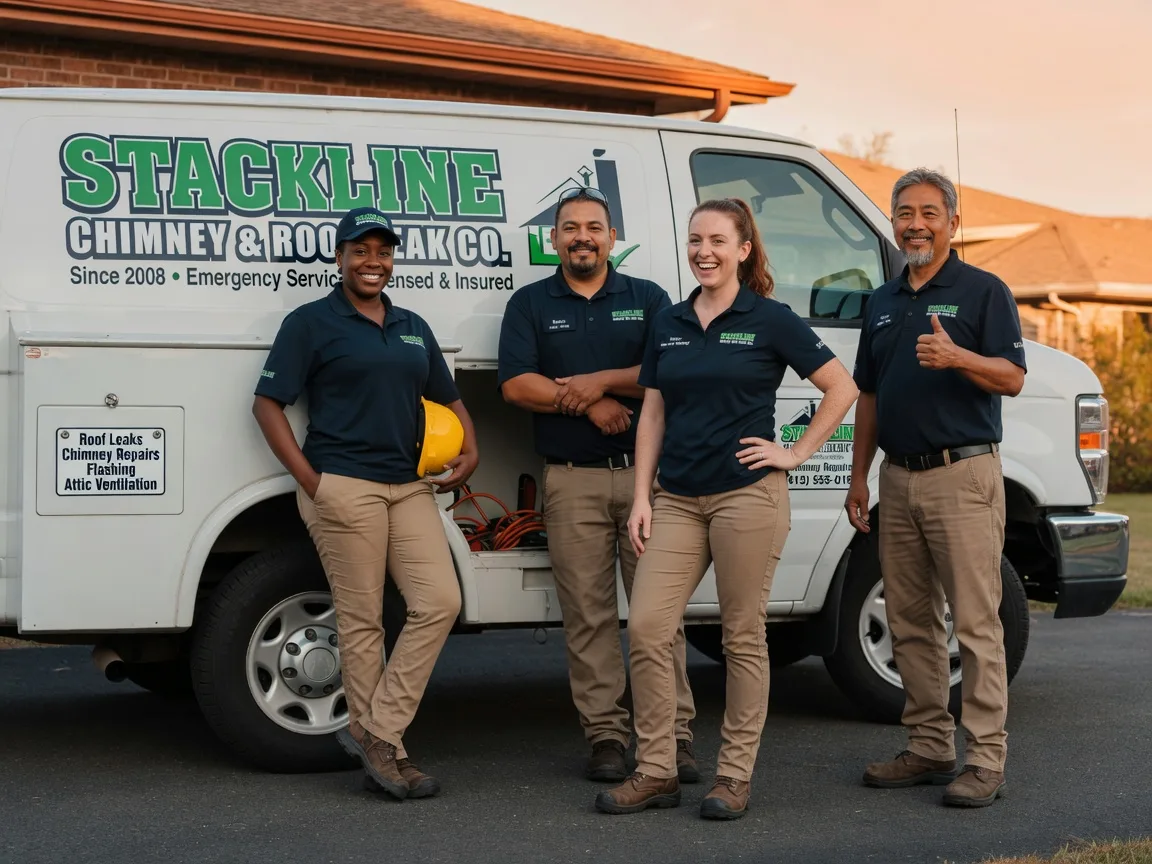 Chimney flashing repair company in Empire, OH